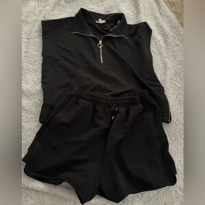 Entro Black Women's Track Set